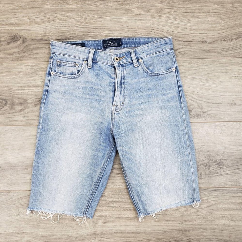 Lucky Brand Women’s High Rise Skinny Denim Shorts
